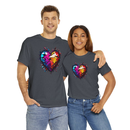 Heart Unisex Heavy Cotton T-Shirt