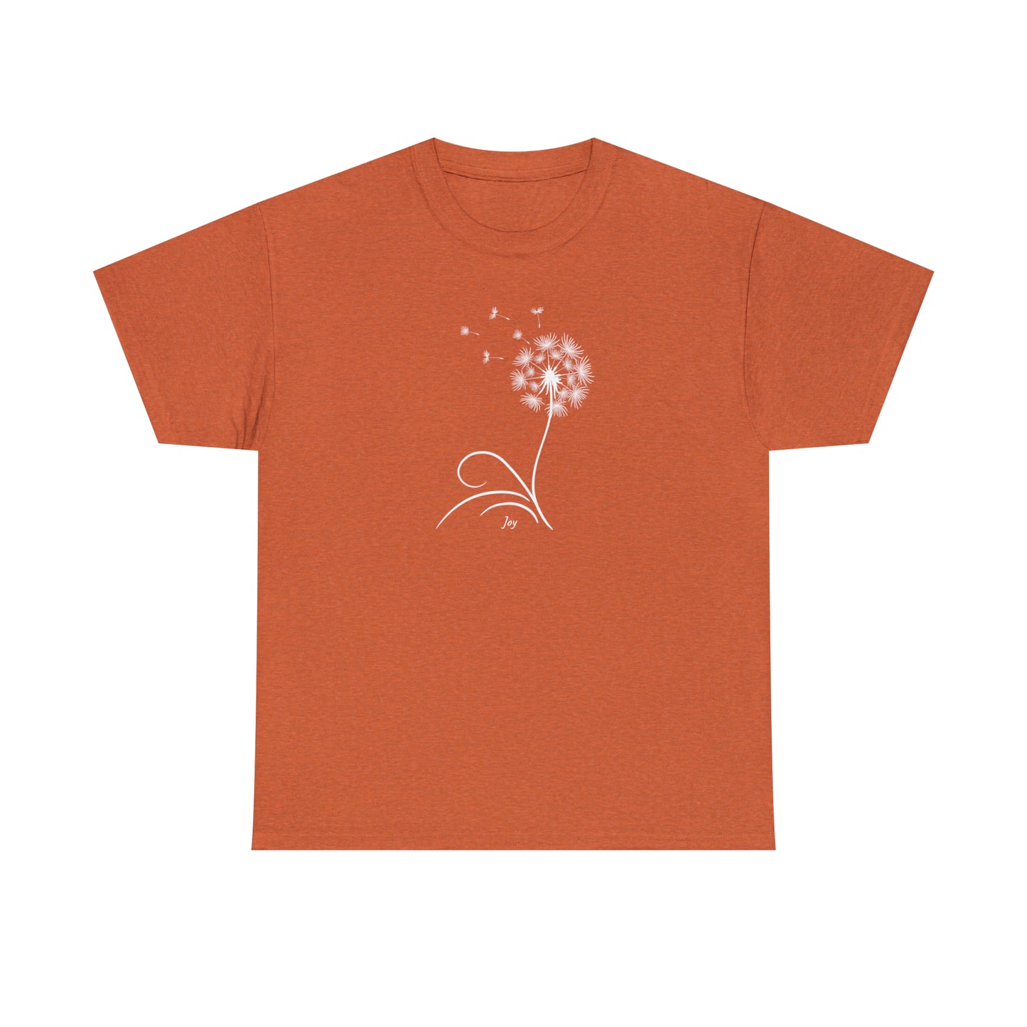 Dandelion, Joy - Unisex Heavy Cotton Tee