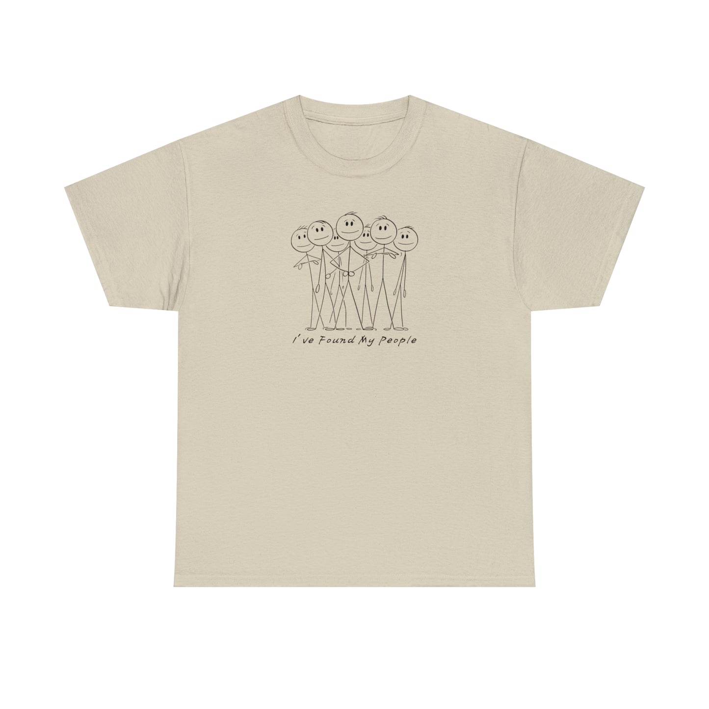 I Found My People - Unisex Heavy Cotton Tee