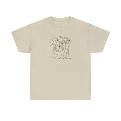 I Found My People - Unisex Heavy Cotton Tee