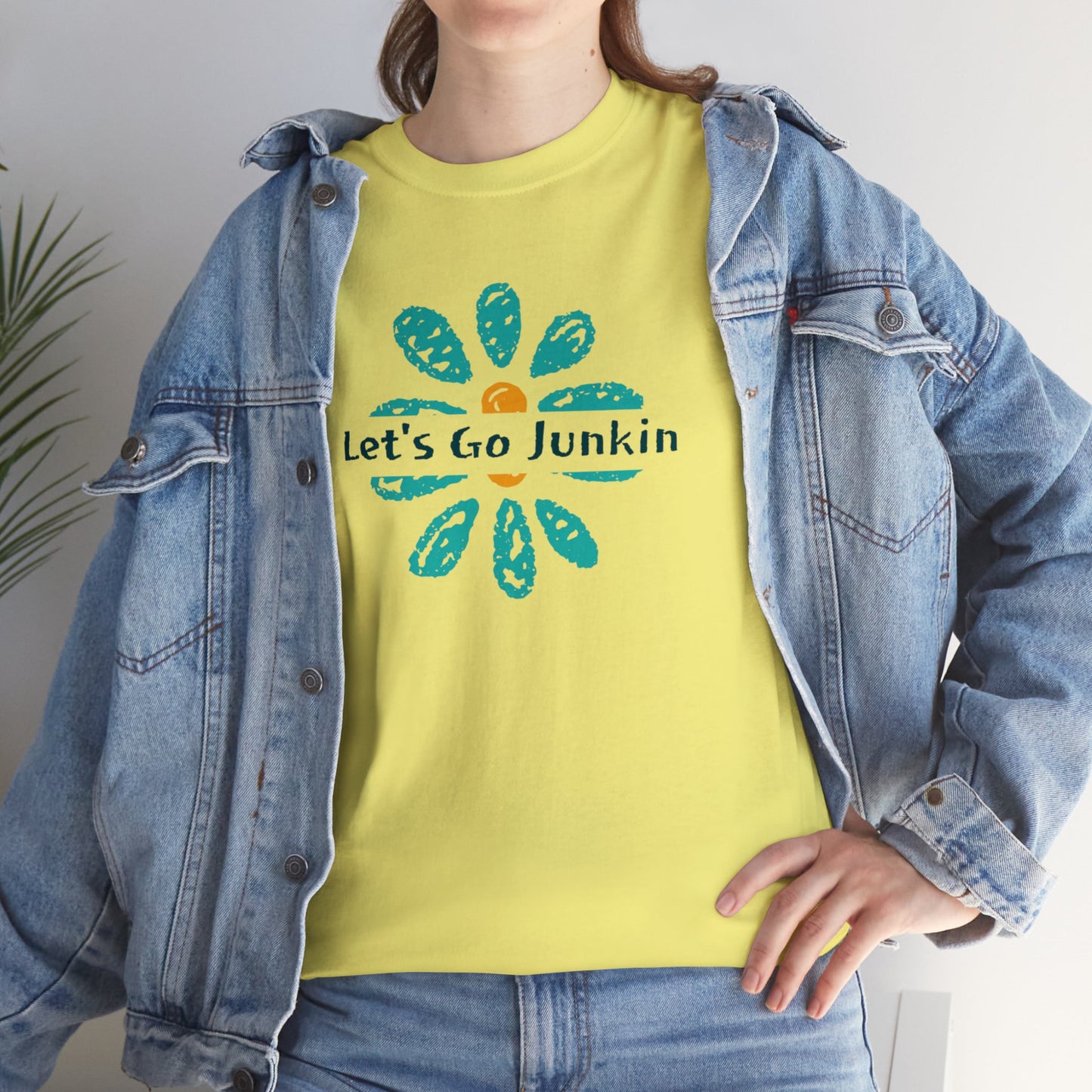 Let's Go Junkin Unisex Heavy Cotton T-Shirt