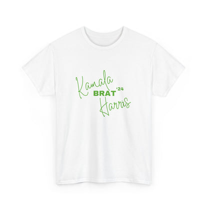 "BRAT" Kamala Harris - Unisex Heavy Cotton Tee