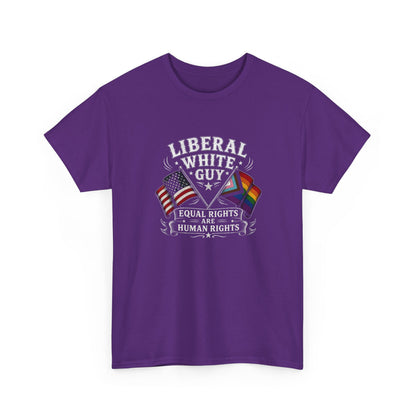 Liberal White Guy Unisex Heavy Cotton Tee