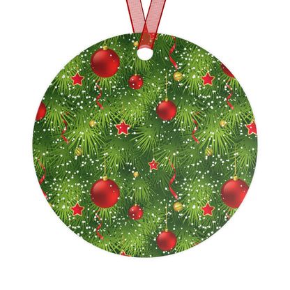 Santa's Workshop Metal Ornaments