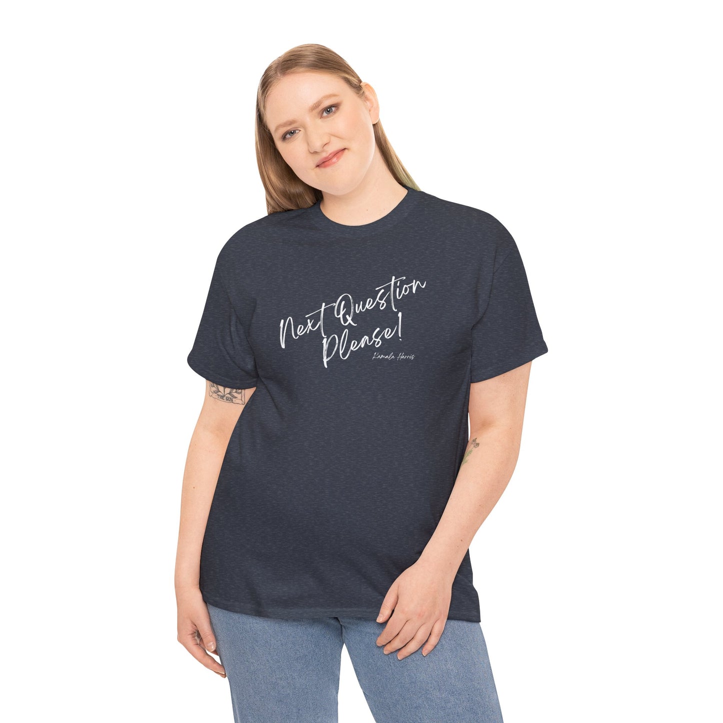 Next Question Please! Kamala Harris - Unisex Heavy Cotton Tee