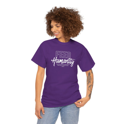 Feed Humanity  Unisex Heavy Cotton Tee