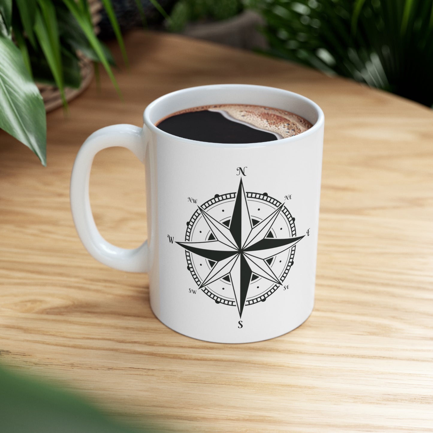 Compass, I'm not lost just taking a break - Ceramic Mug 11oz