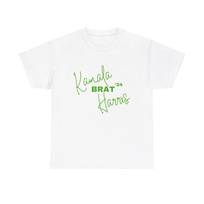 "BRAT" Kamala Harris - Unisex Heavy Cotton Tee