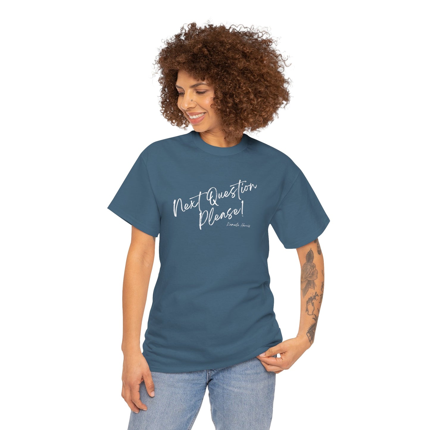 Next Question Please! Kamala Harris - Unisex Heavy Cotton Tee