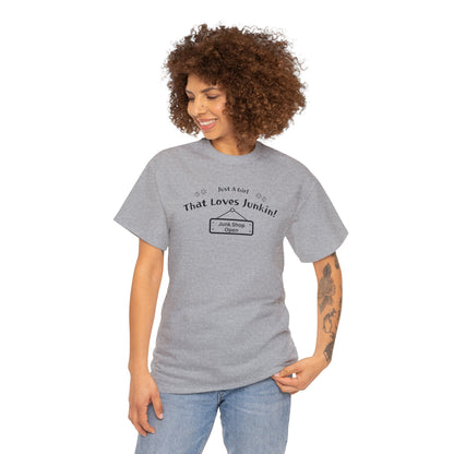 Just A Girl that Loves Junkin Unisex Heavy Cotton T-Shirt