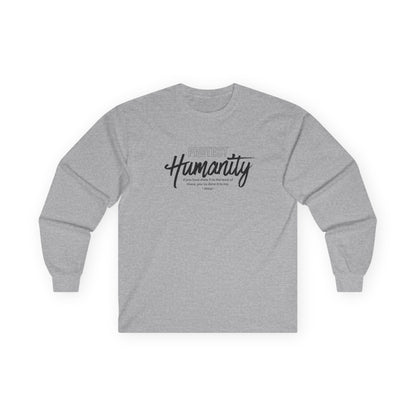 Protect Humanity = Unisex Ultra Cotton Long Sleeve Tee