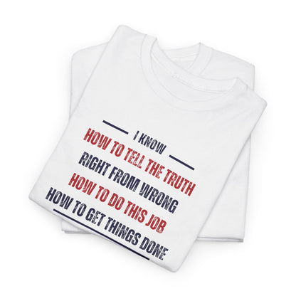 I KNOW - Unisex Heavy Cotton Tee