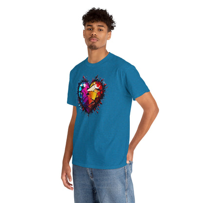 Heart Unisex Heavy Cotton T-Shirt