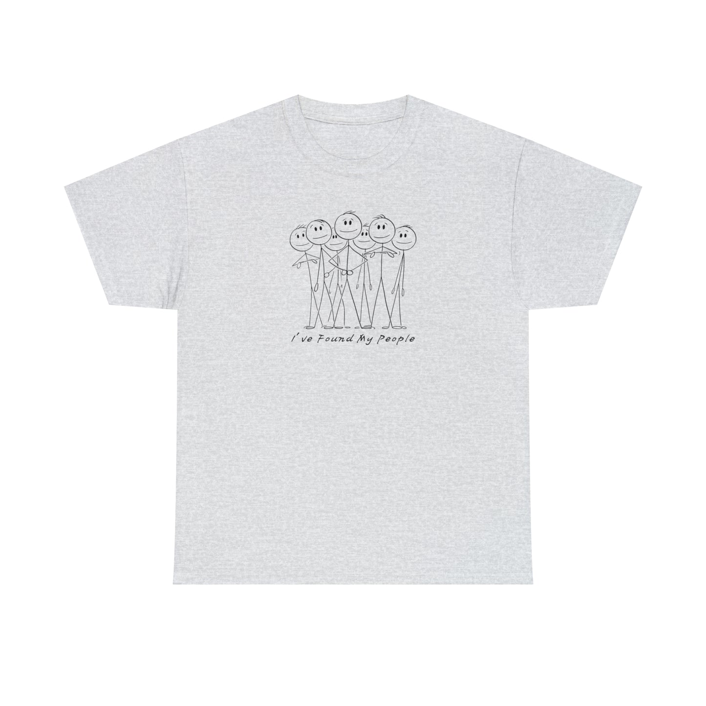 I Found My People - Unisex Heavy Cotton Tee