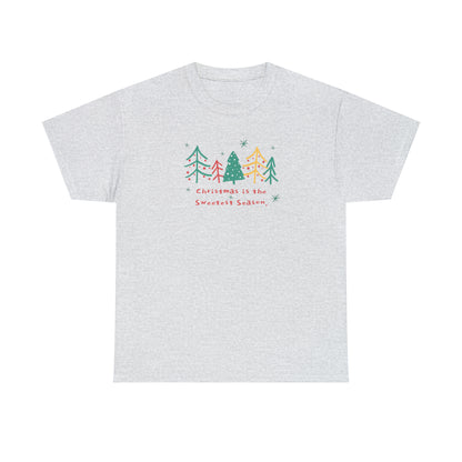 Christmas Is The Sweetest Season - Unisex Heavy Cotton Tee