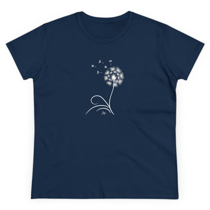 Dandelion - Joy - Women's Midweight Cotton Tee