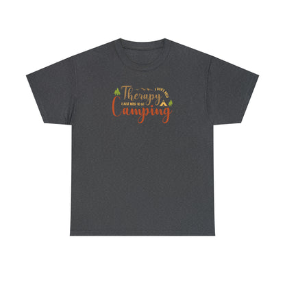 Therapy - Camping - Unisex Heavy Cotton Tee