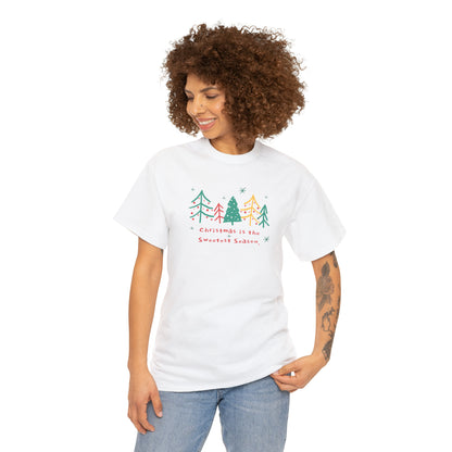 Christmas Is The Sweetest Season - Unisex Heavy Cotton Tee