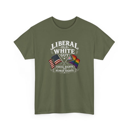 Liberal Old White Guy Unisex Heavy Cotton Tee