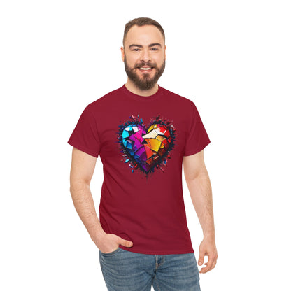 Heart Unisex Heavy Cotton T-Shirt