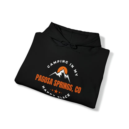 Camping, Pagosa Springs CO, Unisex Heavy Blend™ Hooded Sweatshirt