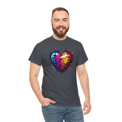 Heart Unisex Heavy Cotton T-Shirt