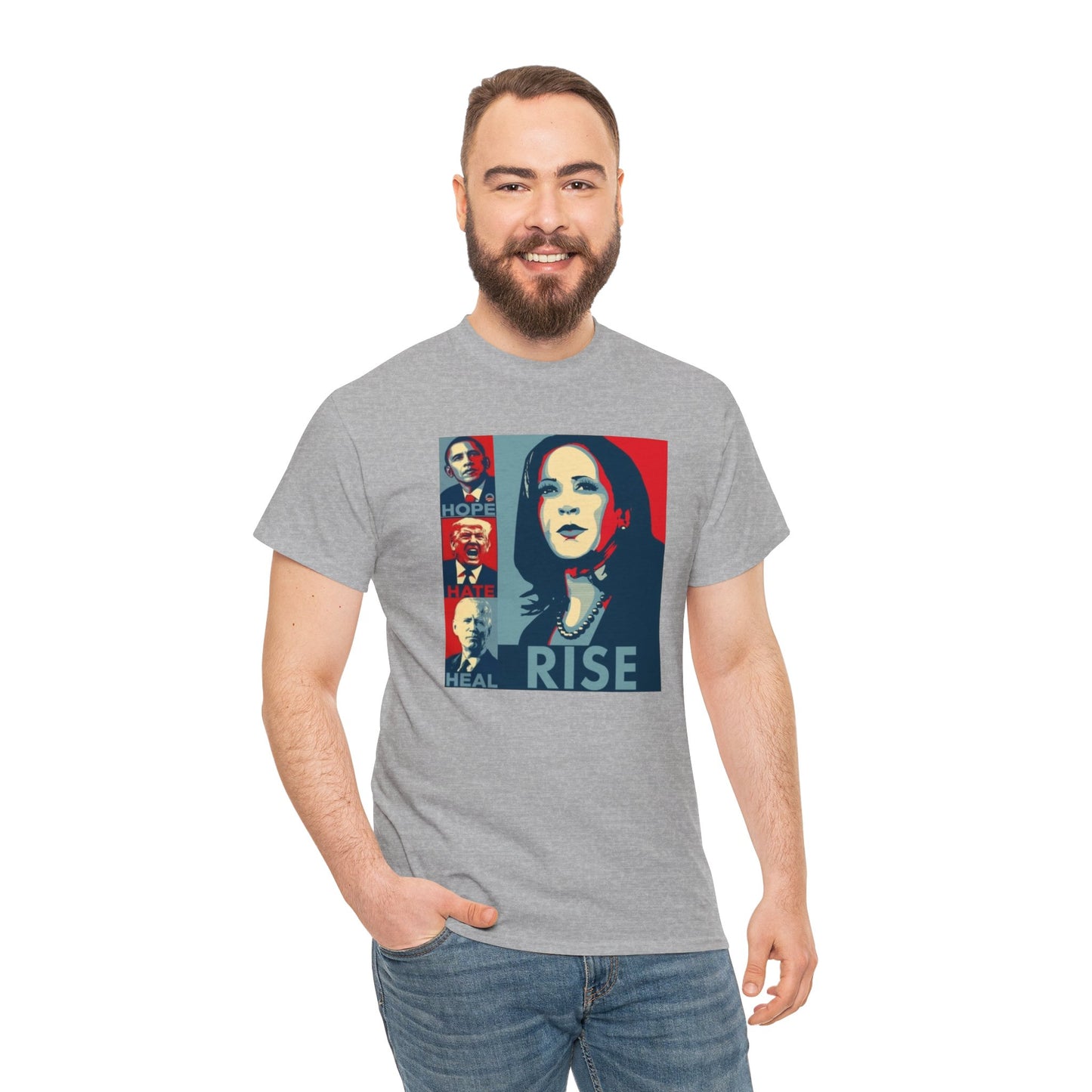 Rise Unisex Heavy Cotton Tee