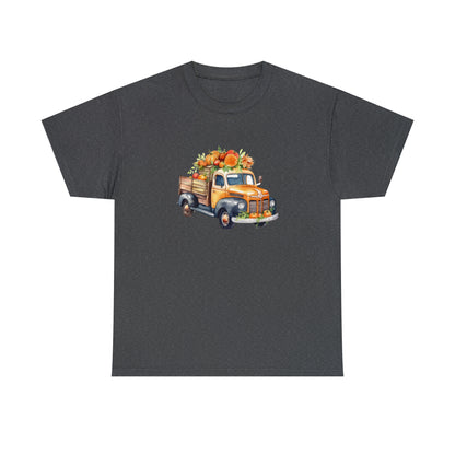 Fall Truck - Unisex Heavy Cotton Tee