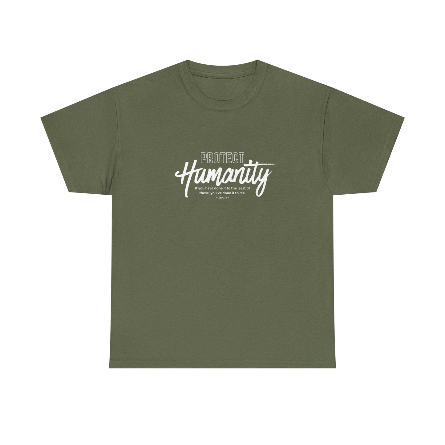 Protect Humanity Unisex Heavy Cotton Tee