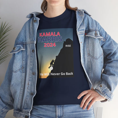 We Will Never Go Back - Unisex Heavy Cotton Tee