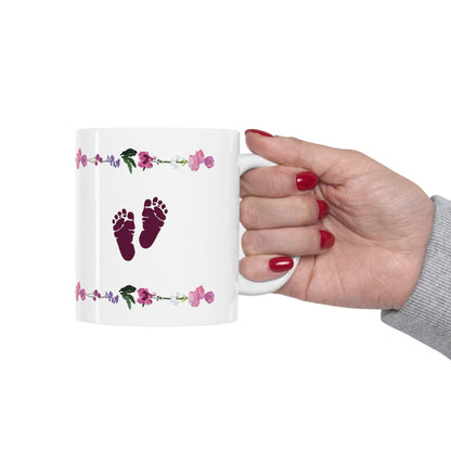 Grandma Est. 2023 = Ceramic Mug 11oz