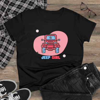 Jeep Girl - Women's Midweight Cotton Tee