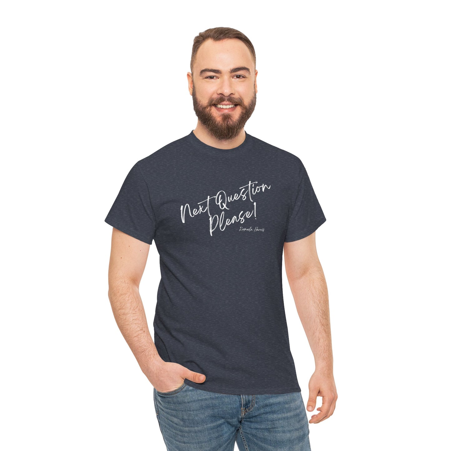 Next Question Please! Kamala Harris - Unisex Heavy Cotton Tee