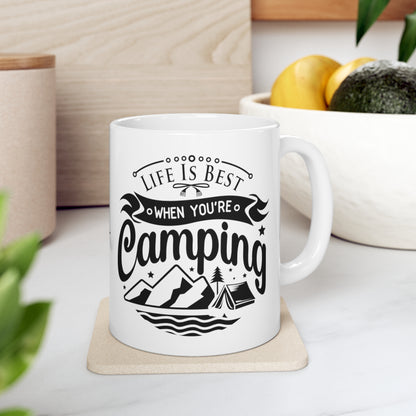 Camping - Ceramic Mug 11oz