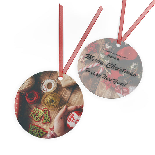 Christmas Metal Ornaments