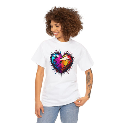 Heart Unisex Heavy Cotton T-Shirt