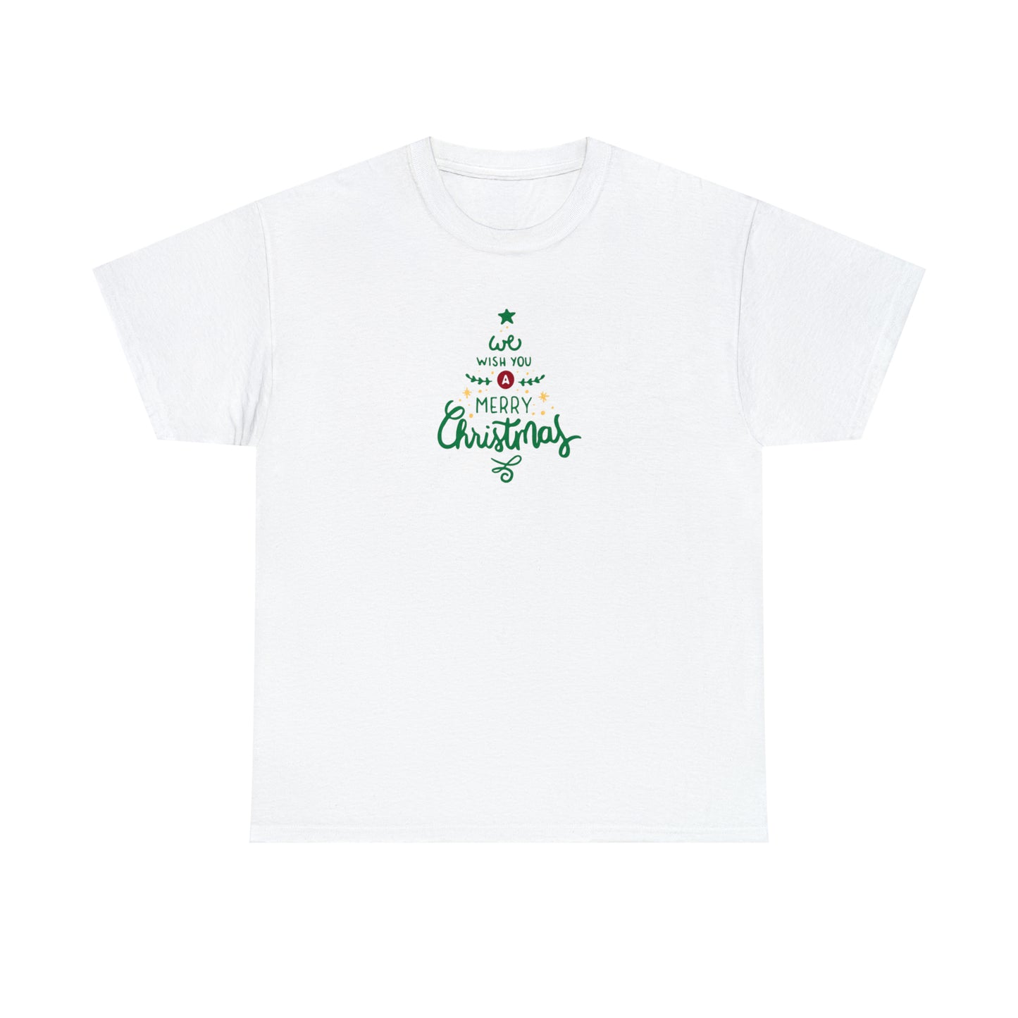 Merry Christmas Unisex Heavy Cotton Tee