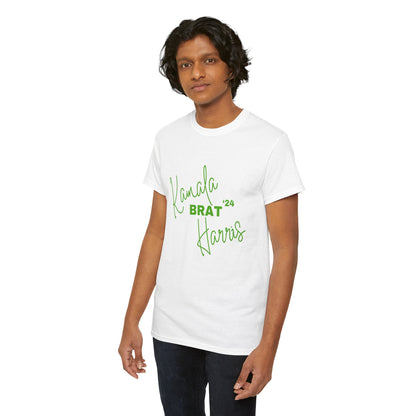 "BRAT" Kamala Harris - Unisex Heavy Cotton Tee