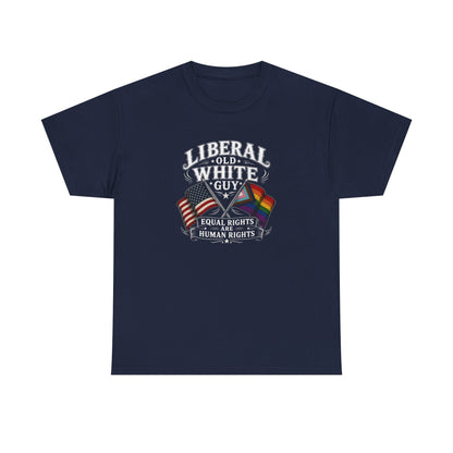 Liberal Old White Guy Unisex Heavy Cotton Tee