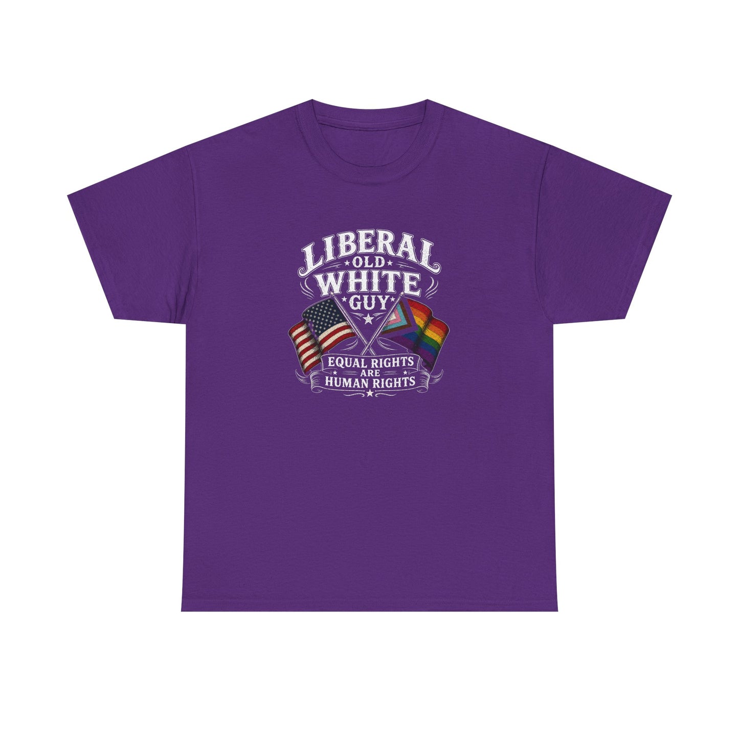 Liberal Old White Guy Unisex Heavy Cotton Tee