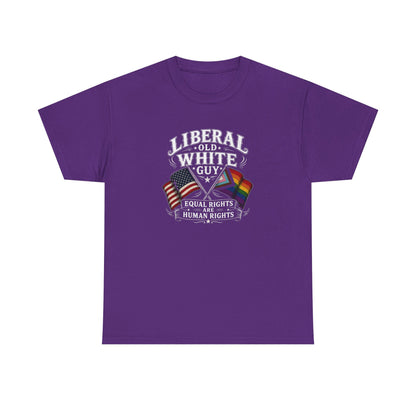 Liberal Old White Guy Unisex Heavy Cotton Tee