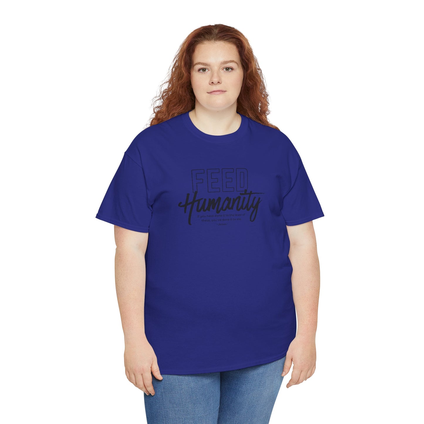Feed Humanity Unisex Heavy Cotton Tee