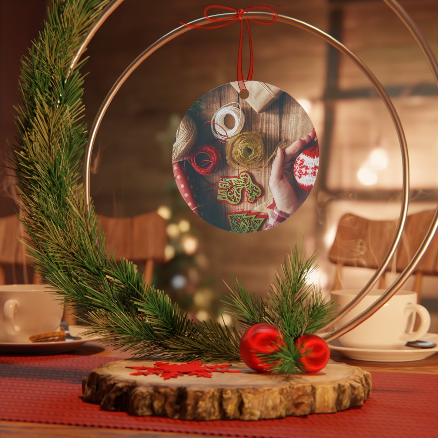 Christmas Metal Ornaments