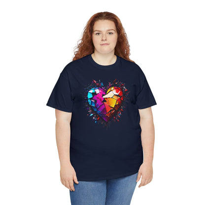 Heart Unisex Heavy Cotton T-Shirt