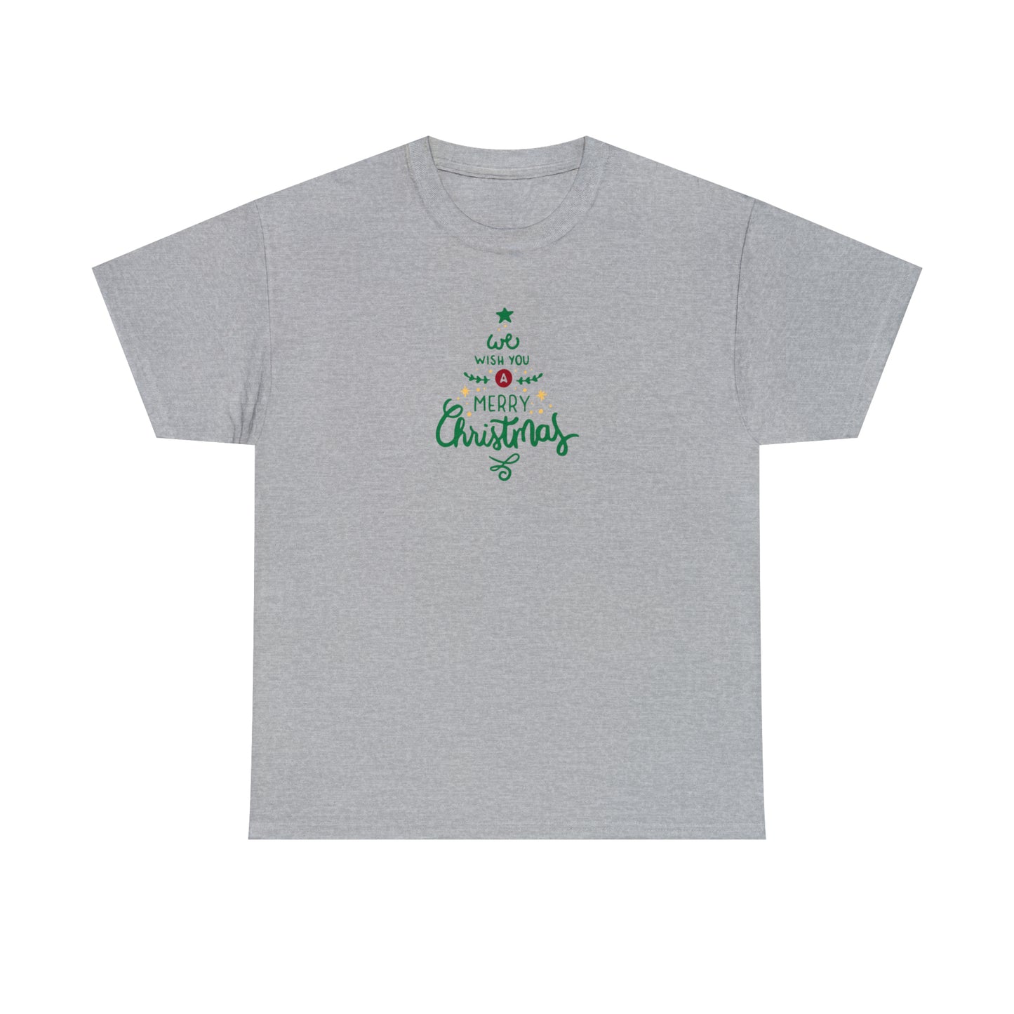 Merry Christmas Unisex Heavy Cotton Tee