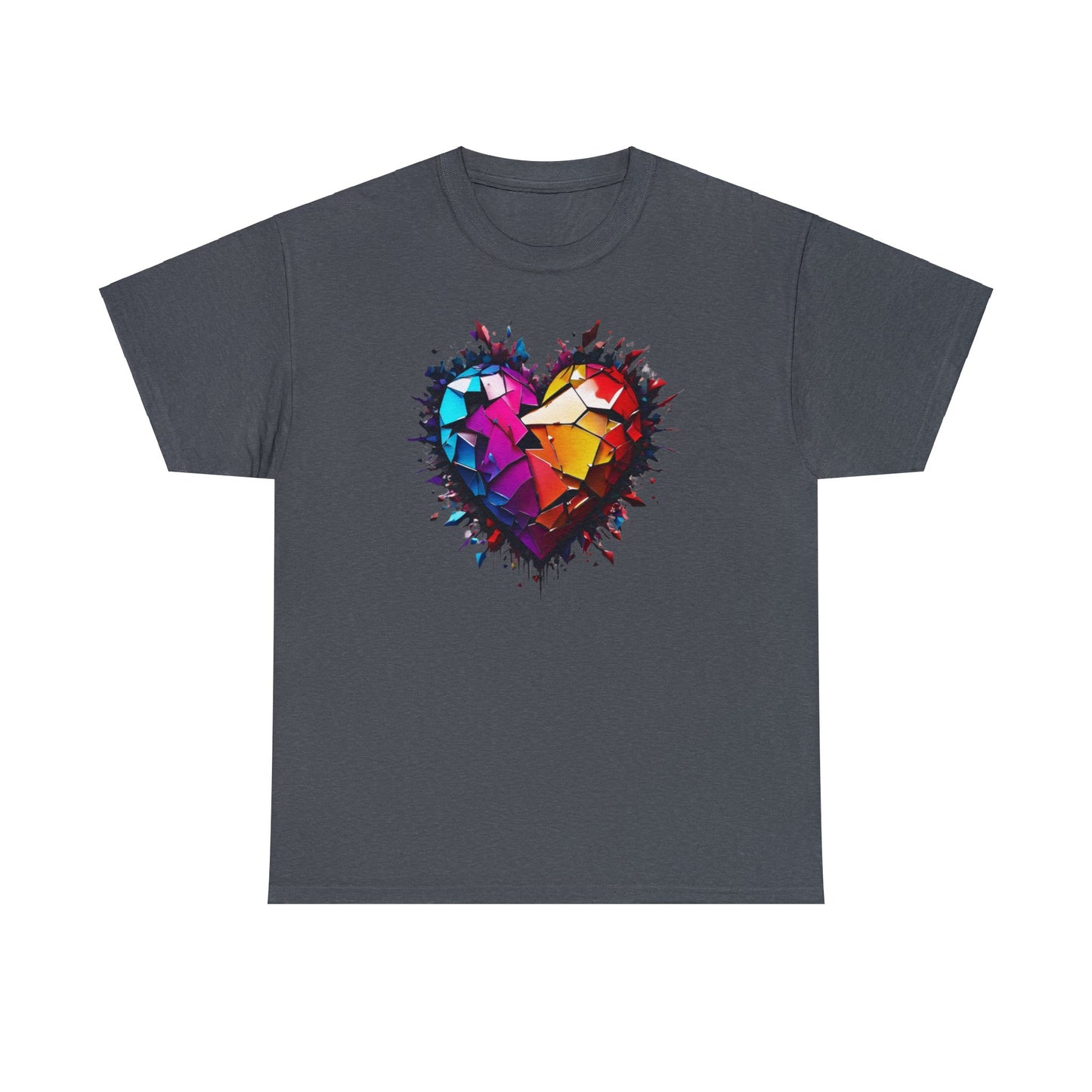 Heart Unisex Heavy Cotton T-Shirt