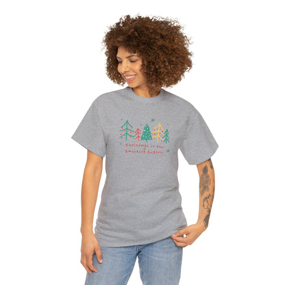 Christmas Is The Sweetest Season - Unisex Heavy Cotton Tee