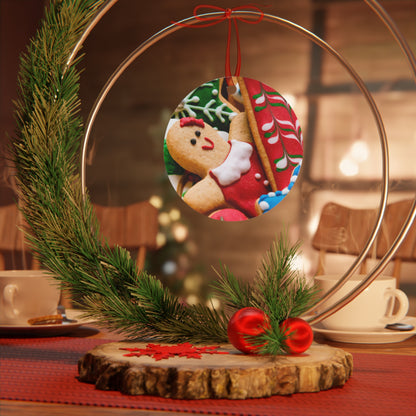 Cookie Christmas Metal Ornaments
