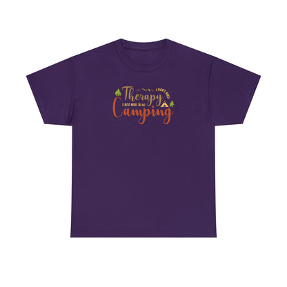 Therapy - Camping - Unisex Heavy Cotton Tee