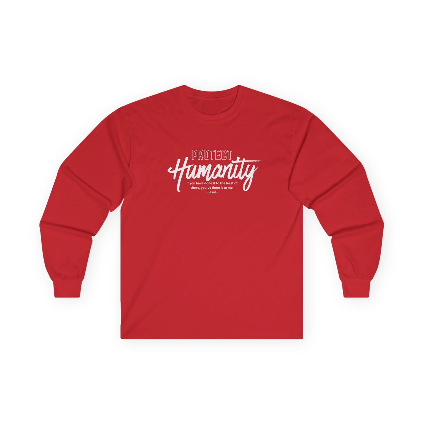 Protect Humanity - Unisex Ultra Cotton Long Sleeve Tee